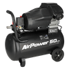 50L V-Twin Direct Drive Air Compressor 3hp