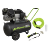 50L V-Twin Direct Drive Air Compressor 3hp with Air Accessory Kit