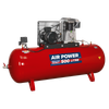 500L Belt Drive Air Compressor with Cast Cylinders 7.5hp 2-Stage