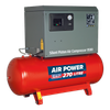 270L Low Noise Belt Drive Air Compressor with Cast Cylinders 7.5hp 2-Stage