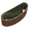 76 x 457mm Sanding Belt 80Grit - Pack of 5