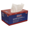 Multipurpose Smooth White Paper Wipes 73gsm - Dispenser Box of 150 Sheets