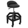 Premier Industrial Pneumatic Creeper Stool with Adjustable Height Swivel Seat & Back Rest