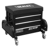 Mechanic's Utility Seat & Toolbox - Black