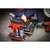 Mechanic's Utility Seat & Toolbox - Red