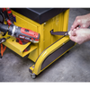 Mechanic's Utility Seat & Toolbox - Yellow