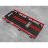 36" Deluxe American-Style Creeper with Steel Frame & 6 Wheels - Red