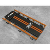 American-Style Deluxe Creeper 36" with Steel Frame & 6 Wheels - Orange