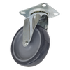 100mm Castor Wheel with Swivel Plate
