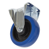 160mm Castor Wheel with Fixed Plate