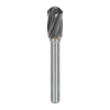 Ripper/Coarse Cylindrical Ball Nose Tungsten Carbide Rotary Burr