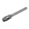 Ripper/Coarse Cylindrical Ball Nose Tungsten Carbide Rotary Burr