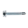 Zinc Plated Self-Drilling Hex Head Screw 4.2 x 25mm - Pack of 100