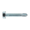 Zinc Plated Self-Drilling Hex Head Screw 6.3 x 38mm - Pack of 100