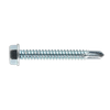 Zinc Plated Self-Drilling Hex Head Screw 6.3 x 50mm - Pack of 100
