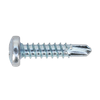 Zinc Plated Self-Drilling Pan Head Phillips Screw 4.2 x 19mm - Pack of 100
