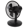 3-Speed Oscillating USB Desk Fan 6"