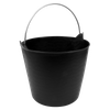 Heavy-Duty Flexi Tub 26L with Metal Handle - Black