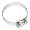 Zinc Plated Hose Clip 35-51mm - Pack of 20