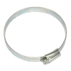 Zinc Plated Hose Clip 80-100mm - Pack of 10