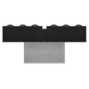 Cross Slotted Rubber Support for Viking Jacking Beams 82mm