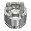 Motorcycle Swingarm Locknut Socket 4-Pin 43mm