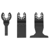 Multi-Tool Universal Cutting Blade Set 3pc