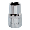 Premier Fully Polished Socket 1/2"Sq Drive 13mm