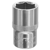 Premier Fully Polished Socket 1/2"Sq Drive 17mm