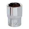 Premier Fully Polished Socket 1/2"Sq Drive 20mm