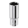 Premier Fully Polished Deep Socket 1/2"Sq Drive 24mm