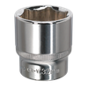 Premier Fully Polished Socket 1/2"Sq Drive 32mm