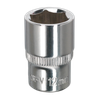 Premier Fully Polished Socket 1/4"Sq Drive 12mm