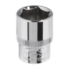 Premier Fully Polished Socket 3/8"Sq Drive 15mm