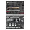 Superline PRO® Tool Chest Combination 14 Drawer with 1179pc Tool Kit - Blue