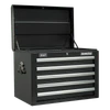 Superline PRO® Tool Chest Combination 14 Drawer with 1179pc Tool Kit - Black