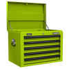 Superline PRO® Tool Chest Combination 14 Drawer with 1179pc Tool Kit - Green