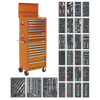 Superline PRO® Tool Chest Combination 14 Drawer with 1179pc Tool Kit - Orange