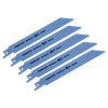 Reciprocating Saw Blade for Metal 150mm 24tpi - Pack of 5