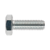 8.8 Zinc Plated HT Setscrew M10 x 30mm, DIN 933 - Pack of 25