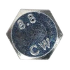 8.8 Zinc Plated HT Setscrew M10 x 40mm, DIN 933 - Pack of 25