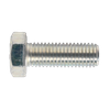 8.8 Zinc Plated HT Setscrew M14 x 40mm, DIN 933 - Pack of 10
