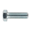 8.8 Zinc Plated HT Setscrew M16 x 50mm, DIN 933 - Pack of 10