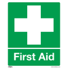 Worksafe® First Aid Safety Sign - Rigid Plastic