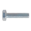 8.8 Zinc Plated HT Setscrew M4 x 10mm, DIN 933 - Pack of 50
