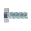 8.8 Zinc Plated HT Setscrew M4 x 16mm, DIN 933 - Pack of 50