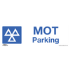 Worksafe® MOT Parking Safety Sign, Self-Adhesive Vinyl - Pack of 10