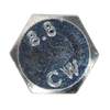 8.8 Zinc Plated HT Setscrew M6 x 75mm, DIN 933 - Pack of 50