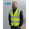 Worksafe® High Visibility Jackets Must Be Worn Beyond This Point Safety Sign - Self-Adhesive Vinyl