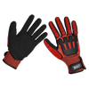 Cut & Impact Resistant Gloves, Large - Pair